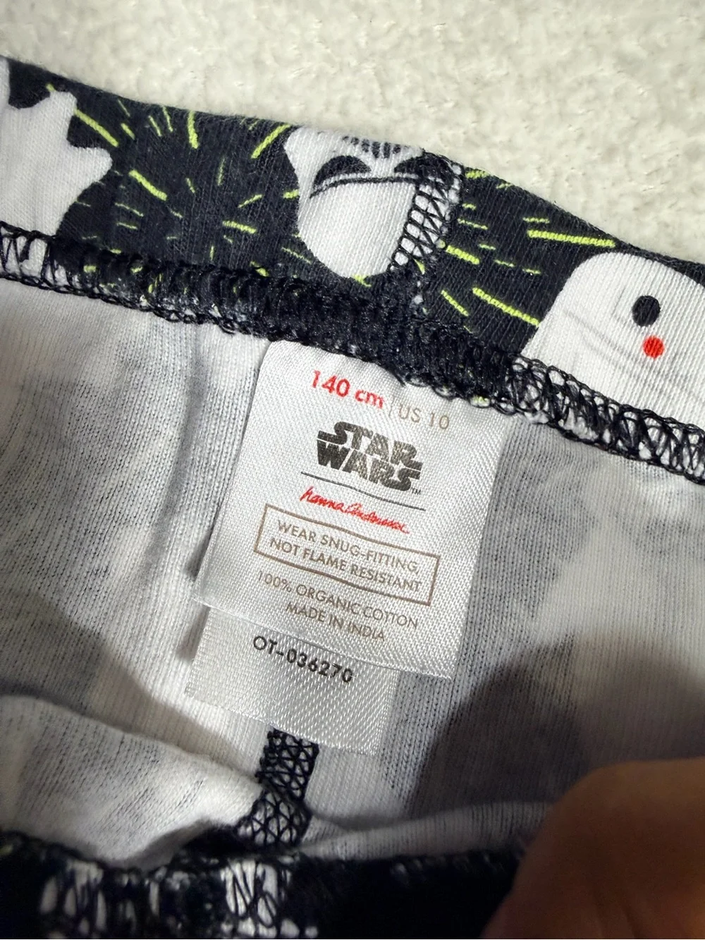 Hanna Andersson Star Wars Halloween Pajama Set | Size 10